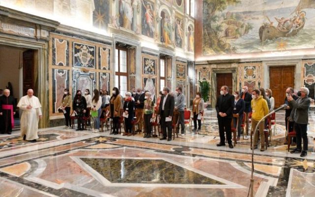 Đức Thánh Cha tiếp Phong trào Công giáo Tiến hành Pháp (Vatican Media)