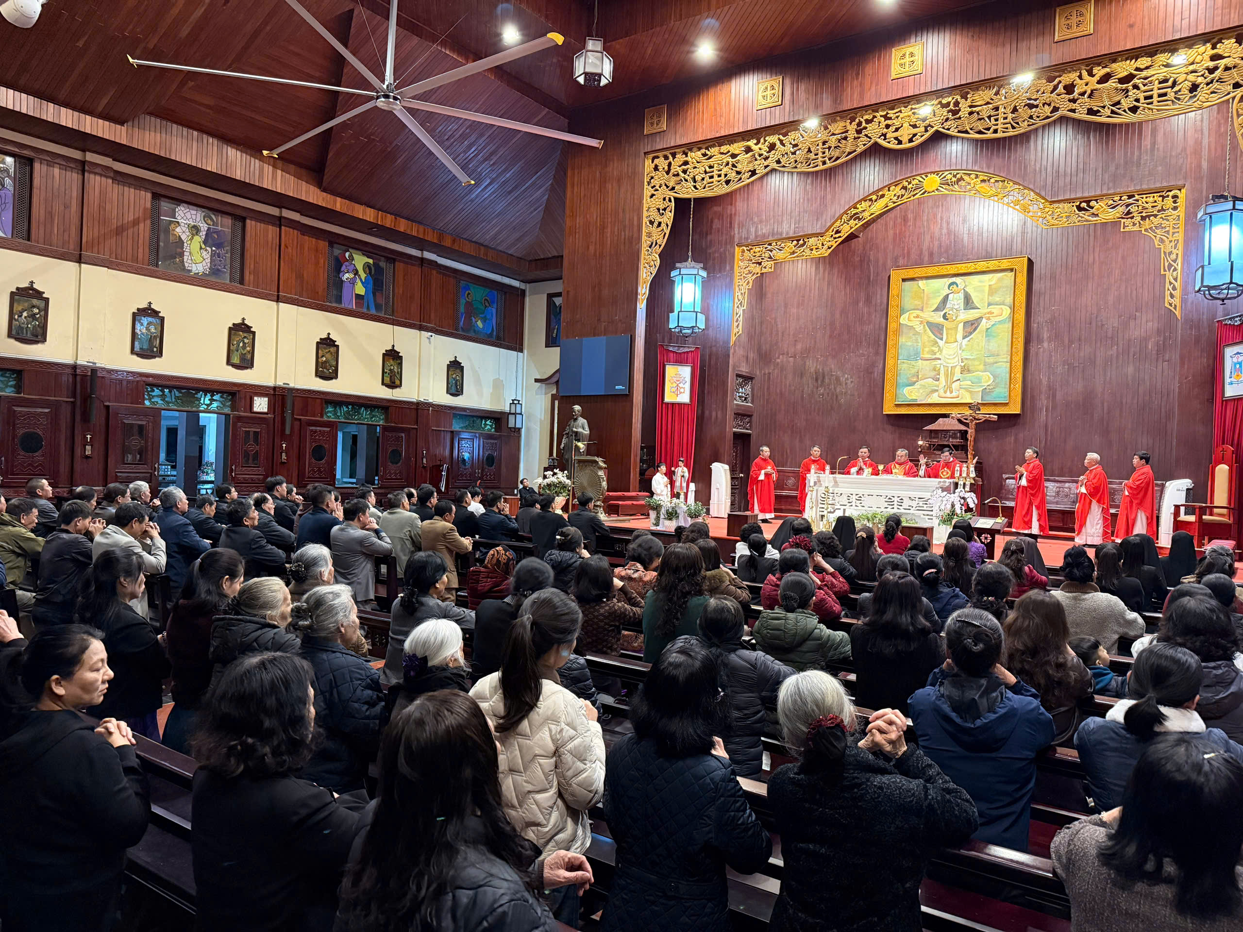 Mừng lễ Thánh Đa Minh Nguyễn Văn Cẩm: Bổn mạng Giáo họ Hùng Vương  (Giáo xứ Chính Tòa)