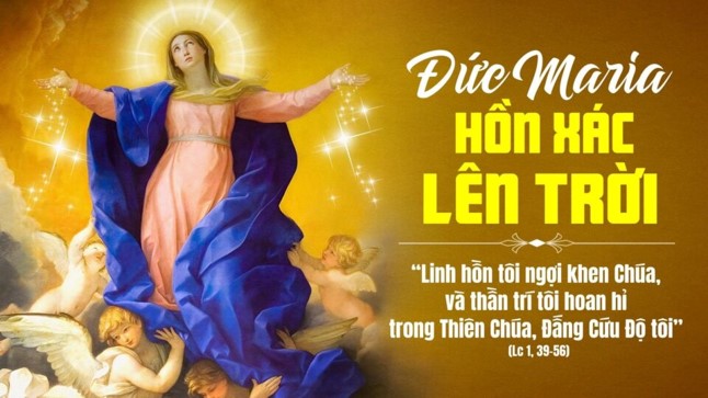 Ngày 15/8: Đức Mẹ hồn xác về trời