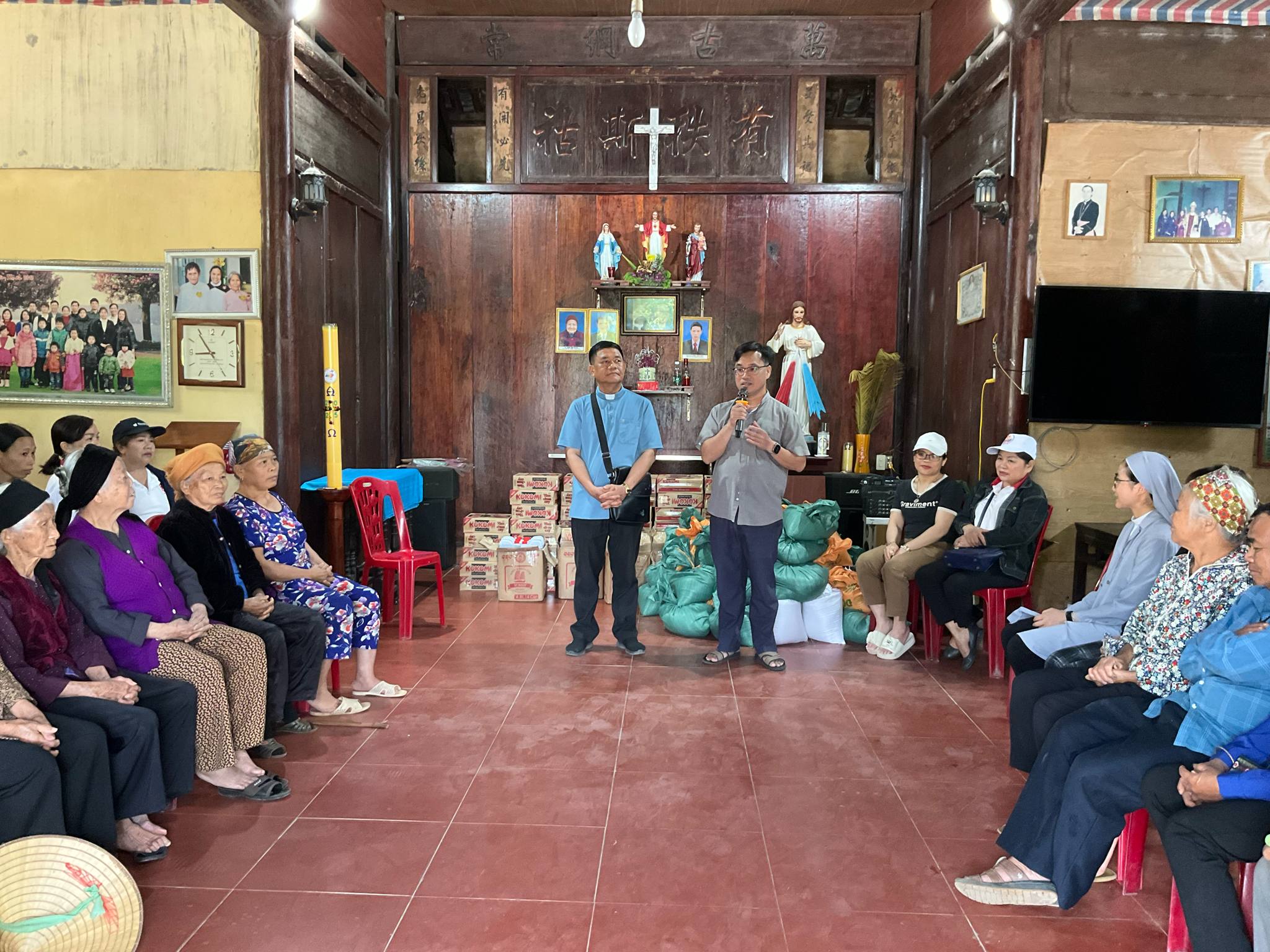 Caritas Giáo phận Lạng Sơn và Giáo xứ Mỹ Sơn: hành trình bác ái tại Giáo điểm Hạ Lũng