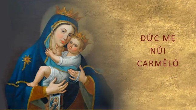 Ngày 16/7: Đức Mẹ núi Carmêlô