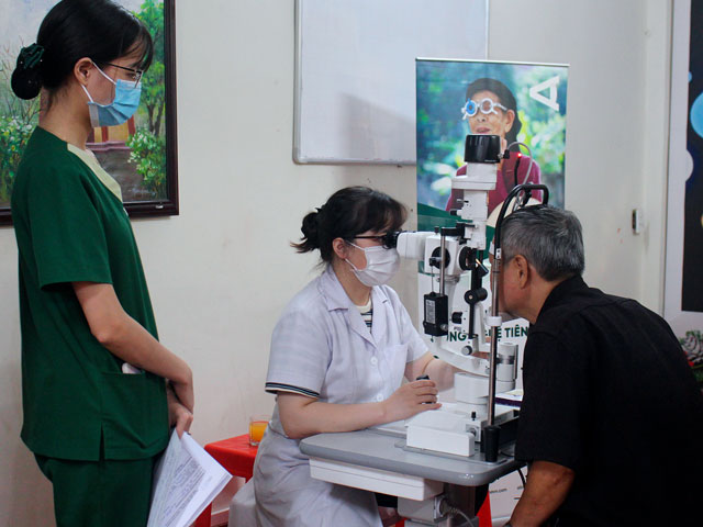 Caritas Lạng Sơn: Khám Mắt Sàng Lọc, Thay Thủy Tinh Thể Cho Người Dân