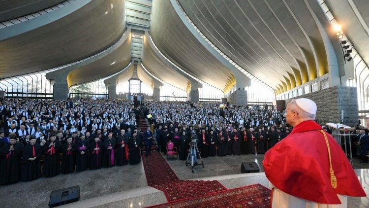 Bài giảng của ĐTC Lêô XIV trong cuộc gặp gỡ các Giám mục, linh mục, tu sĩ Libăng