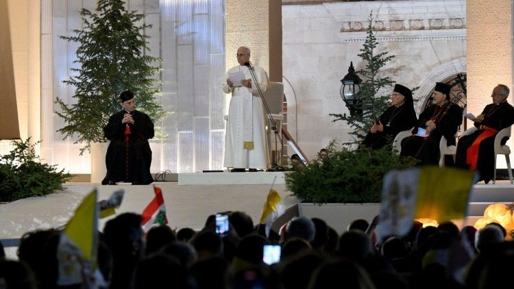 Đức Thánh Cha Lêô XIV gặp gỡ giới trẻ tại Libăng