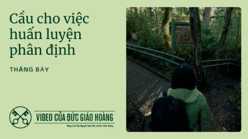 Ý cầu nguyện tháng 7: Đức Thánh Cha mời gọi cầu nguyện cho việc huấn luyện phân định