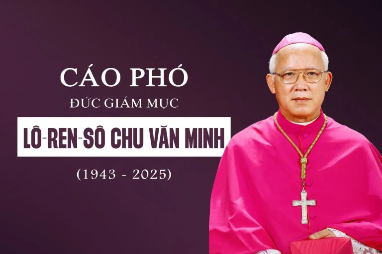 Cáo phó: Đức Giám mục Lô-ren-sô Chu Văn Minh