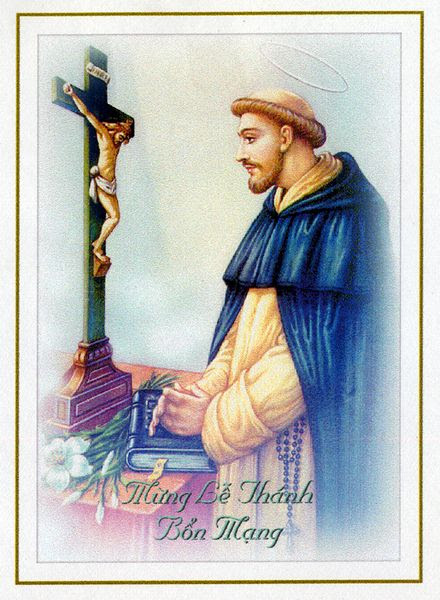 Ngày 08/8: Thánh Đaminh, linh mục, Đấng lập Dòng Anh Em Thuyết Giáo