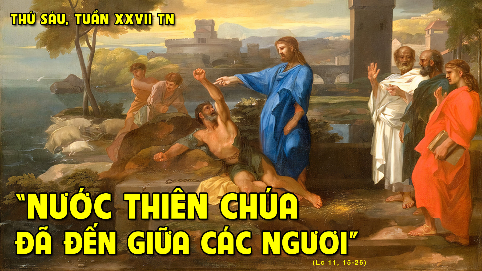 Thứ Sáu tuần XXVII Thường niên:  “Ai không đi với tôi là chống lại tôi”