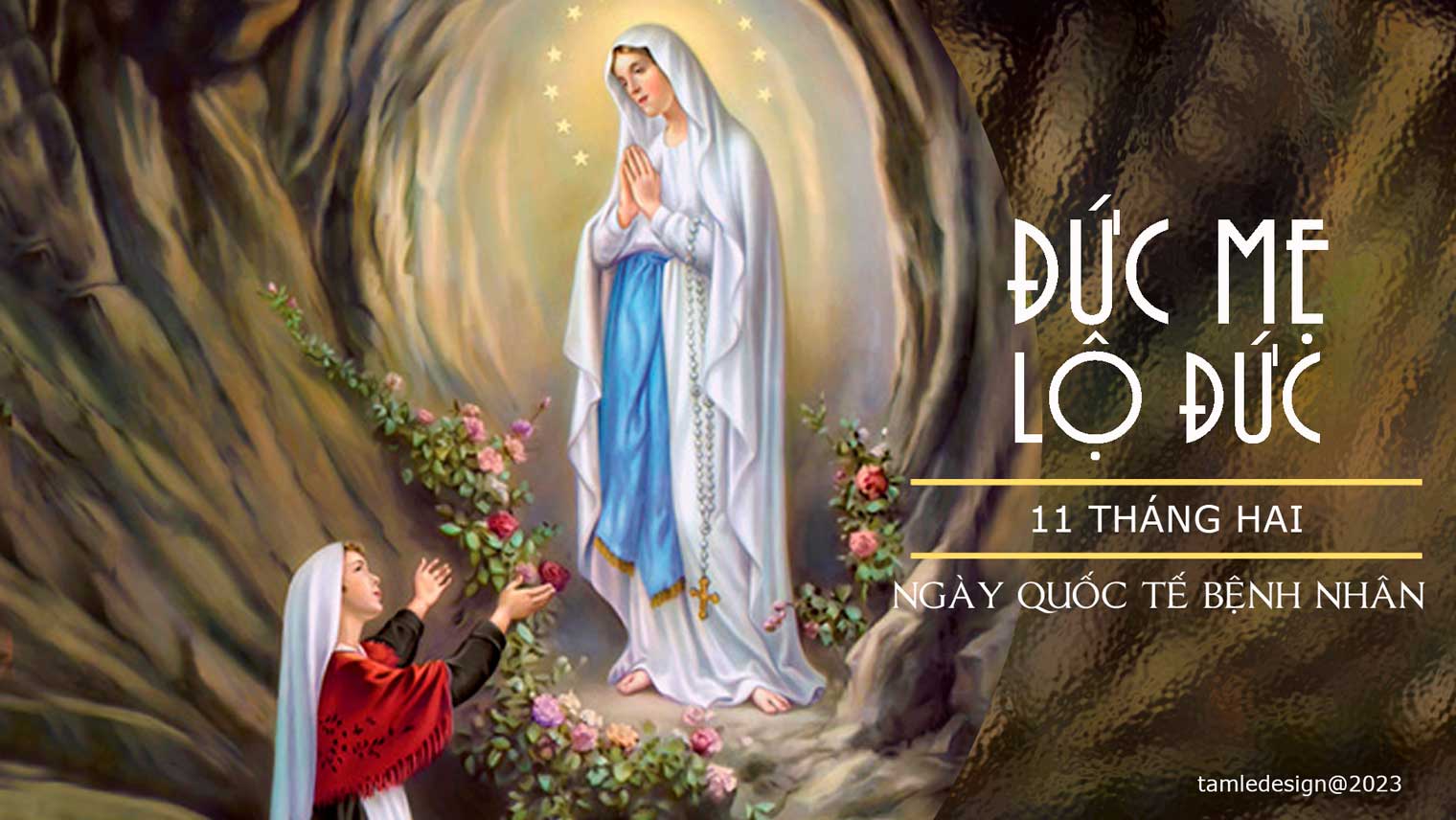 Ngày 11/02: Đức Mẹ hiện ra ở Lộ Đức