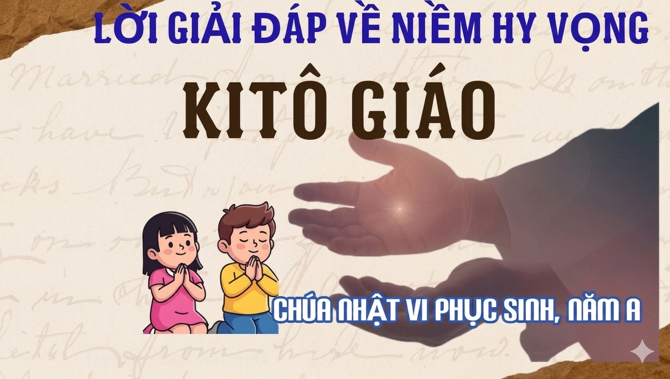 Suy niệm Lời Chúa, Chúa Nhật VI Phục Sinh, năm A: Lời giải đáp về niềm hy vọng Kitô giáo