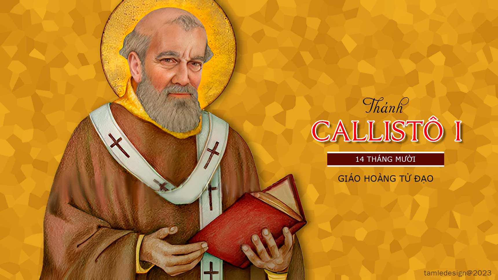 Ngày 14/10: Thánh Callistô I, Giáo Hoàng