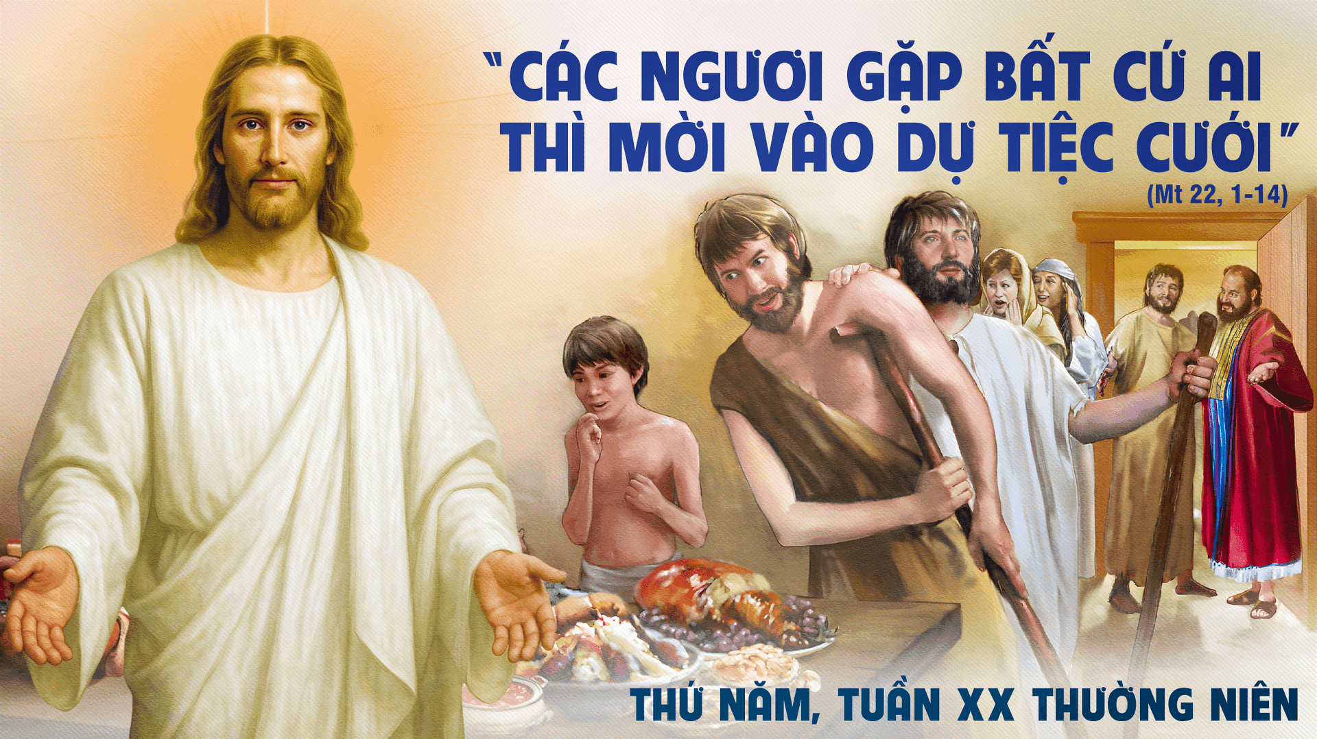 Thứ Năm tuần XX Thường niên: Nước Trời và tiệc cưới