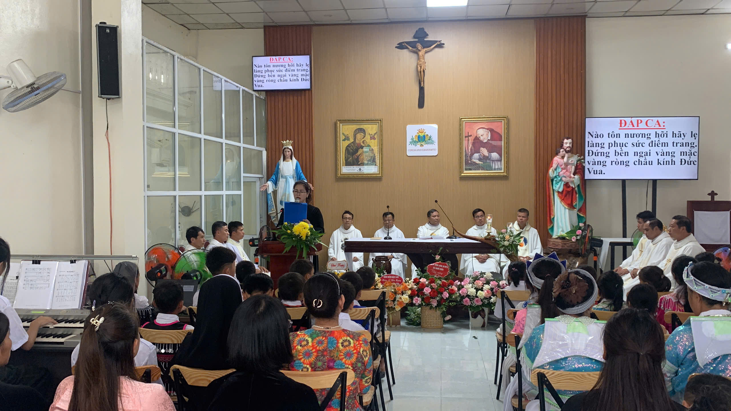 Mừng lễ Đức Mẹ Hồn Xác Lên Trời: bổn mạng Giáo điểm Thành Công (Cao Bình)