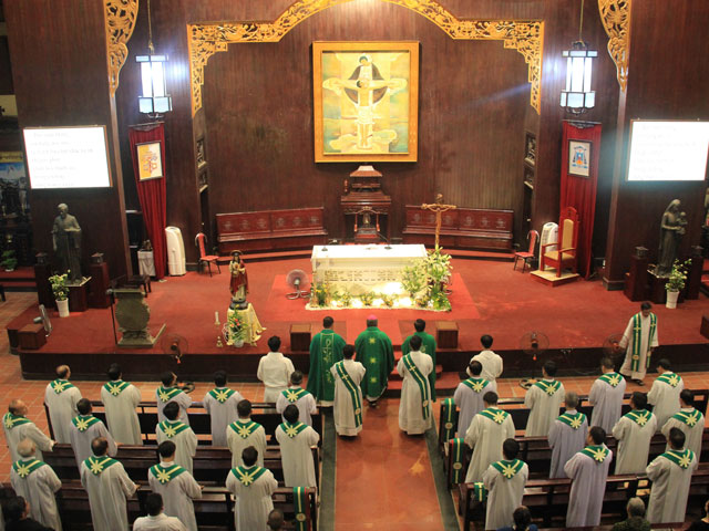 Linh mục và Phó tế Giáo phận Lạng Sơn – Cao Bằng tĩnh tâm tháng 6/2022