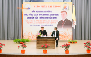 Đức TGM Đại diện Tòa Thánh Marek Zalewski thăm Giáo phận Hải Phòng