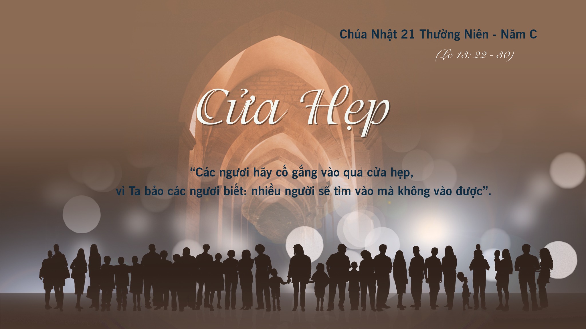 Chúa Nhật XXI Thường niên, năm C