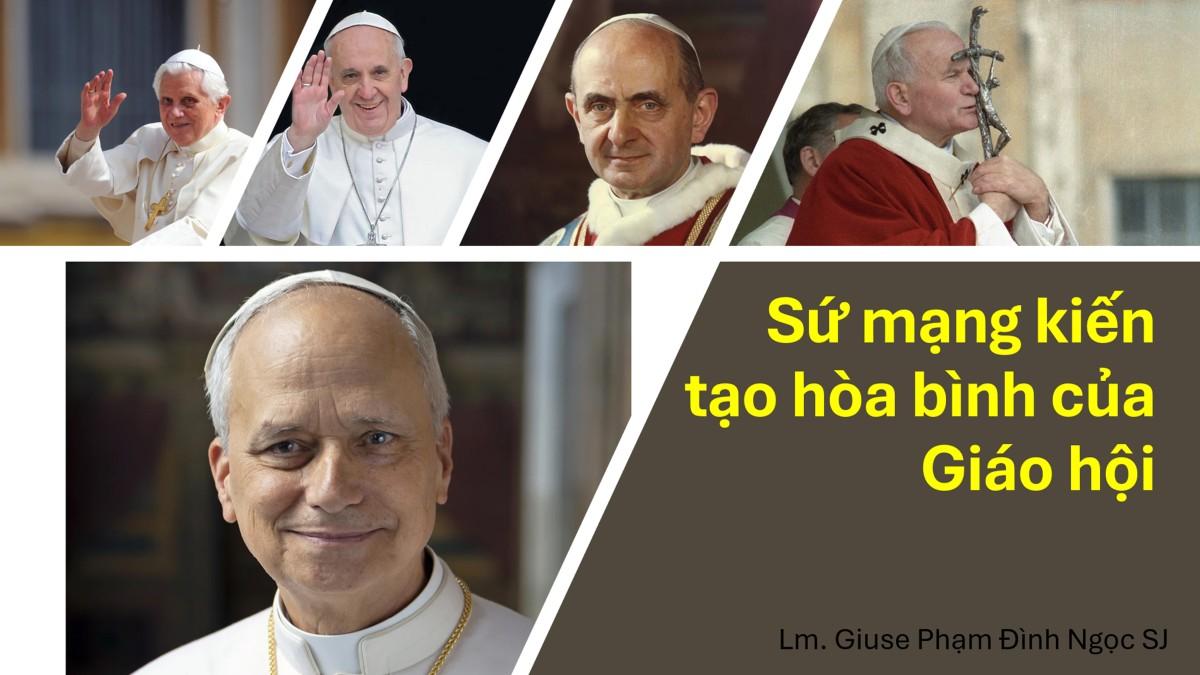 Sứ mạng kiến tạo hòa bình của Giáo hội