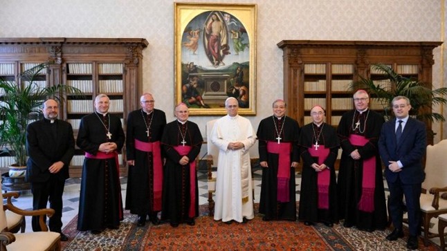 Đức Thánh Cha tiếp các thành viên Uỷ ban HĐGM Liên minh Âu châu