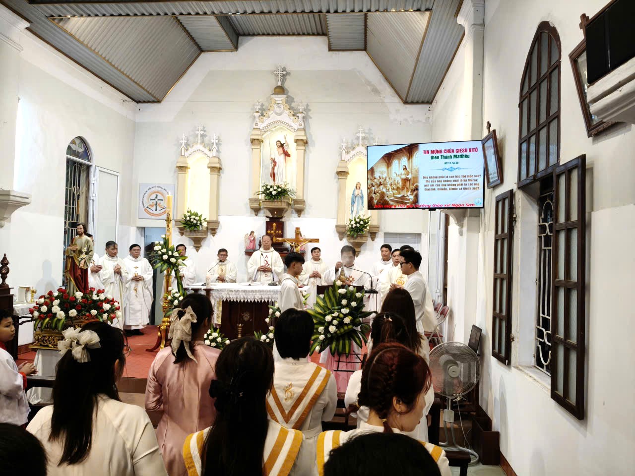 Giáo xứ Ngạn Sơn: hân hoan mừng lễ Thánh Giuse Thợ – Bổn mạng Hội Gia trưởng