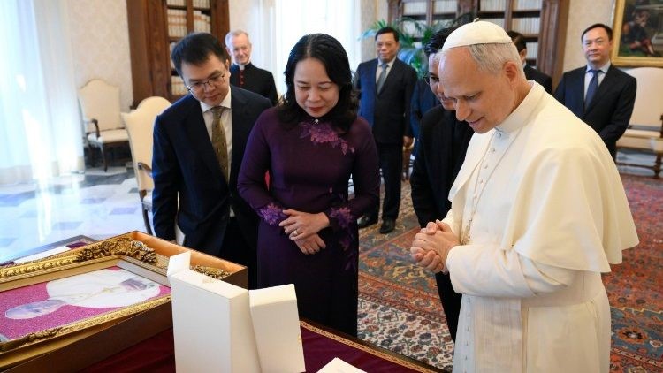 ĐTC Lêô XIV tiếp kiến Phó Chủ tịch nước Việt Nam Võ Thị Ánh Xuân