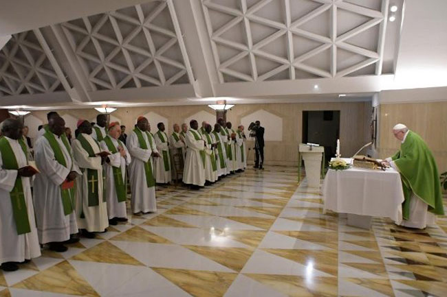 Đức Thánh Cha Phanxicô tiếp kiến các Giám Mục Sudan