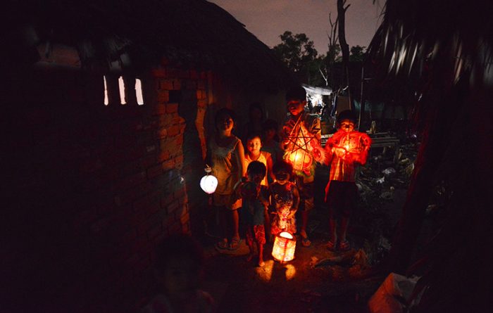 Ước mơ đêm Trăng của bé.