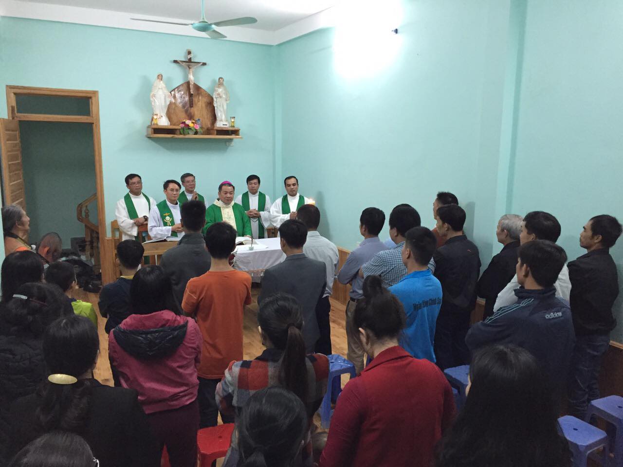 Thiên Chúa sai anh chị em đến vùng đất này làm hạt giống ươm mầm đức tin.