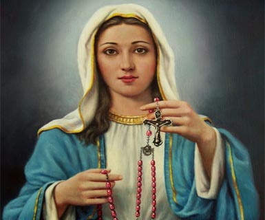 Cầu nguyện bằng chuỗi Mân Côi