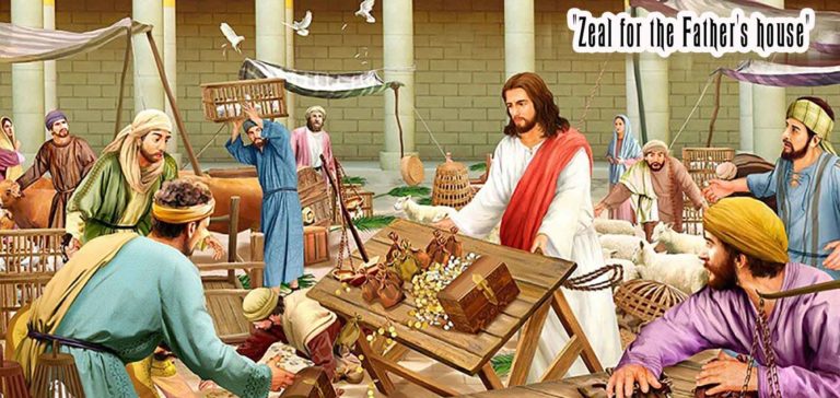 Lòng nhiệt tâm lo việc nhà Cha – Suy niệm song ngữ ngày 9.11