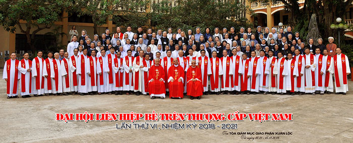 Đại hội Liên Hiệp Bề Trên Thượng Cấp Việt Nam lần thứ VI nhiệm kỳ 2018 – 2021