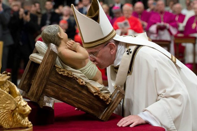 Đức Thánh Cha Phanxicô cử hành lễ Vọng Giáng Sinh 2018