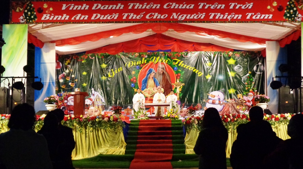 Giáo Xứ Mỹ Sơn canh thức mừng Chúa Giáng Sinh