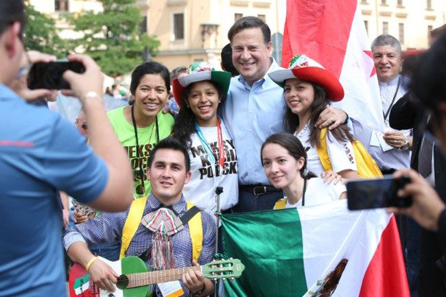 Tổng thống Panama vui mừng chào đón ĐTC Phanxicô