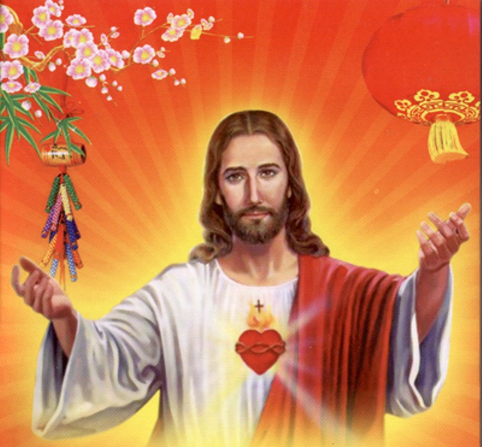 Nghi thức đón Chúa vào Gia đình lúc Giao thừa