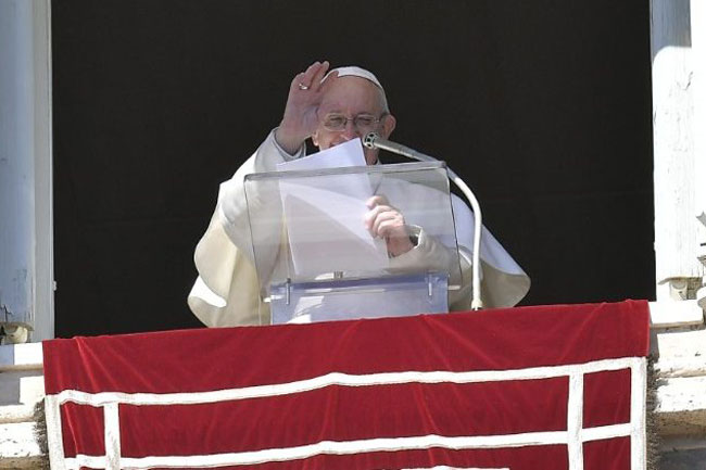 Kinh Truyền Tin với Đức Thánh Cha Phanxicô Chúa nhật 03/03/2019