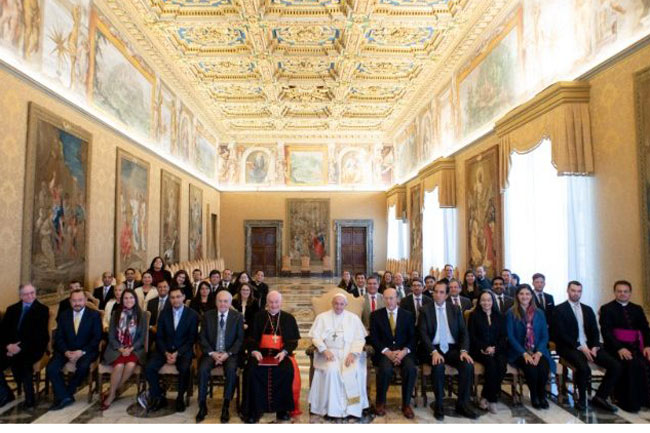 ĐTC Phanxicô tiếp 26 học viên lãnh tụ Công Giáo Mỹ la tinh