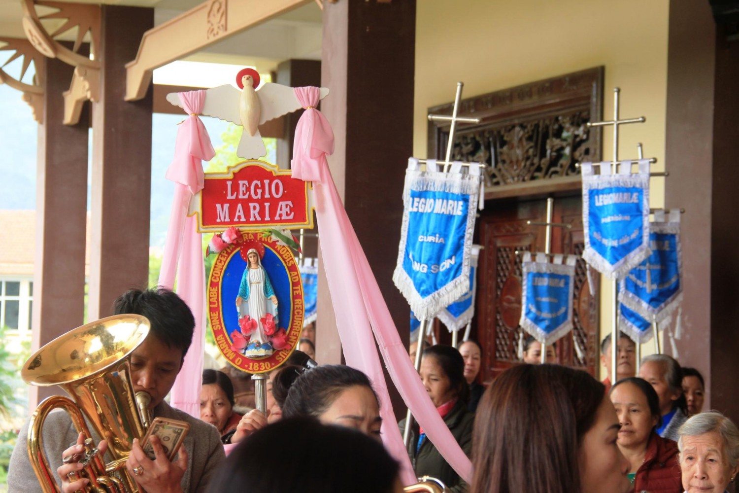 Legio Mariae Curia Lạng Sơn mừng Lễ Truyền Tin.