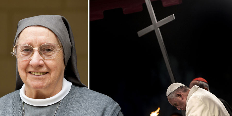 Nữ tu Eugenia Bonetti viết bài suy niệm Chặng Đàng Thánh Giá tại hí trường Colosseum