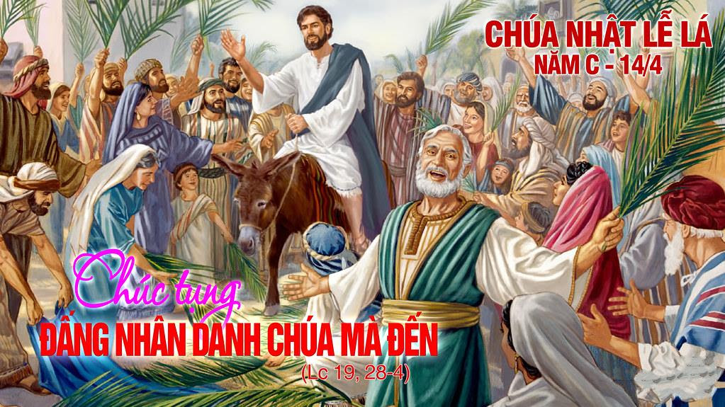 Một vài câu hỏi và giải đáp về Chúa nhật Lễ Lá