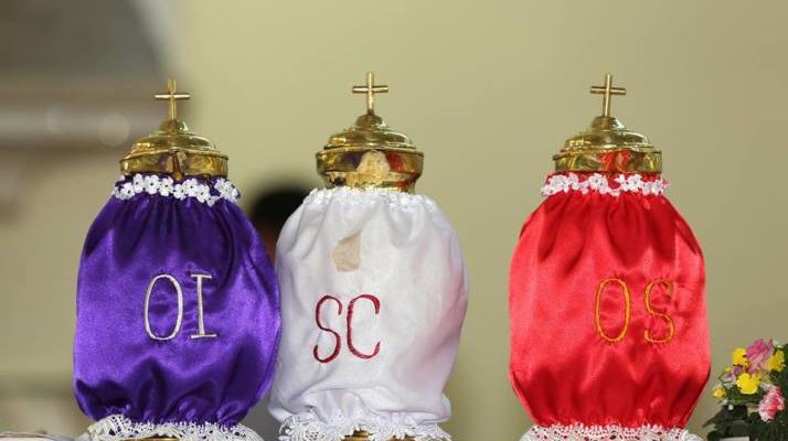 Ý nghĩa các loại Dầu Thánh