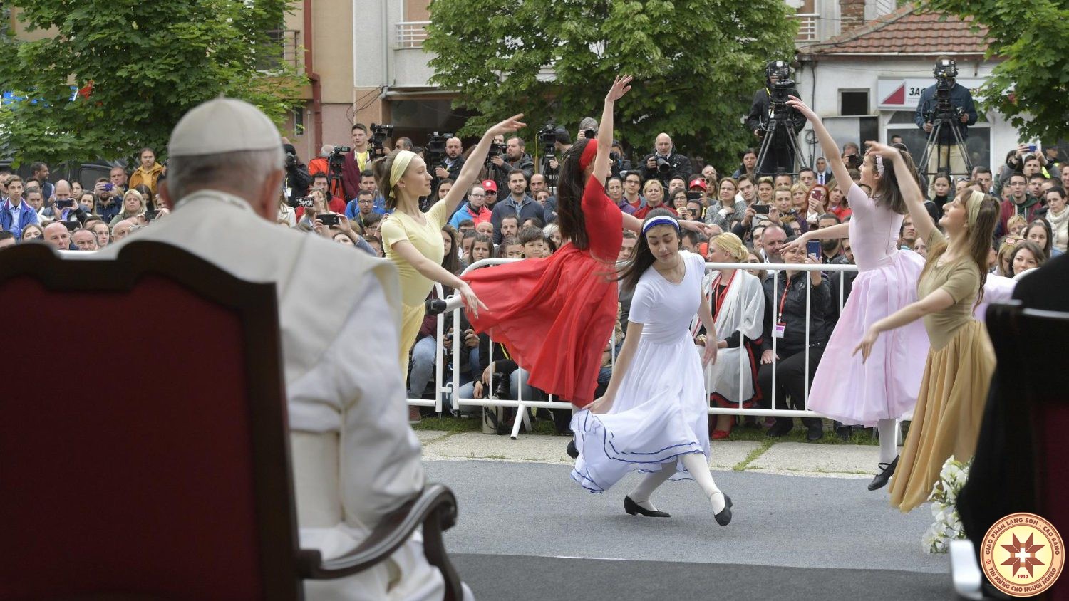 Đức Thánh Cha Phanxicô gặp các bạn trẻ Bắc Macedonia