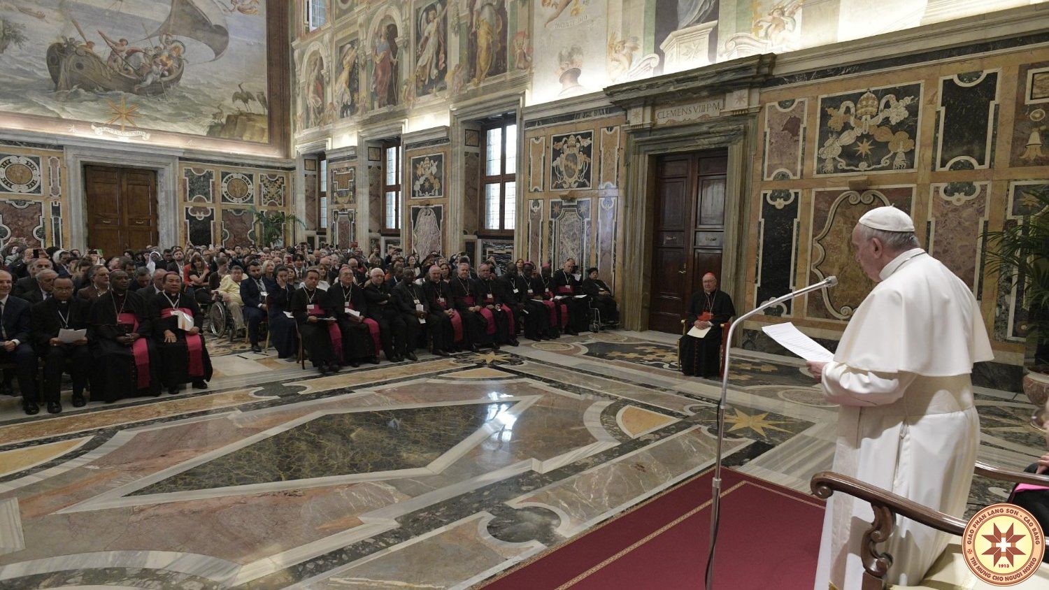 Đức Thánh Cha gặp các tham dự viên hội nghị về “Nói CÓ với sự sống”