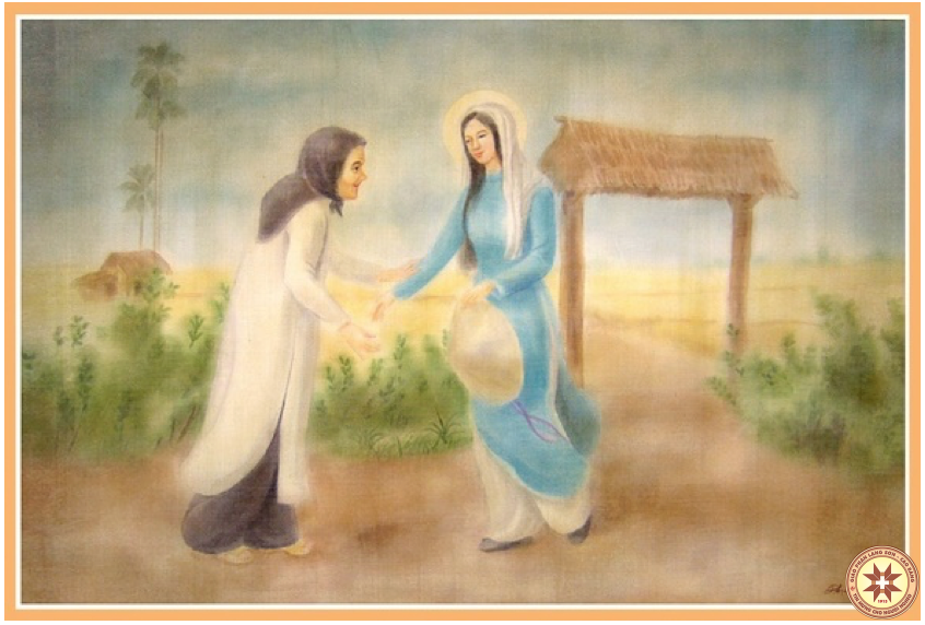 Thứ Hai Thì Ngắm Đức Bà Đi Viếng Bà Thánh Isave (Ngày 31.5.2019 – Đức Maria thăm viếng Bà Êlisabeth)