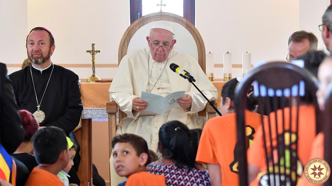 Diễn từ của Đức Thánh Cha với cộng đoàn người Rom tại thành phố Blaj