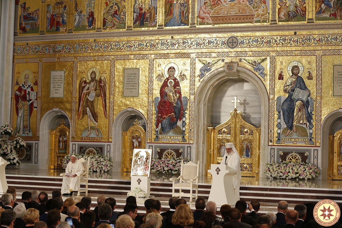 Diễn từ của Đức Thánh Cha trước Đức Thượng Phụ Daniel và Thánh Hội Đồng Chính Thống Giáo tại Bucarest