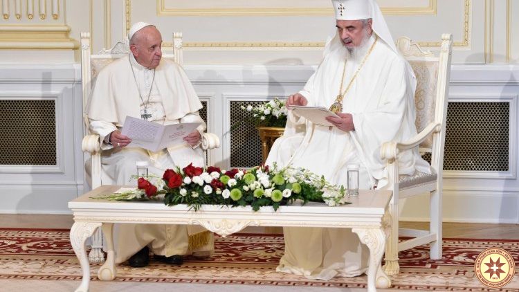 Đức Thánh Cha gặp gỡ các vị lãnh đạo Chính Thống Rumani
