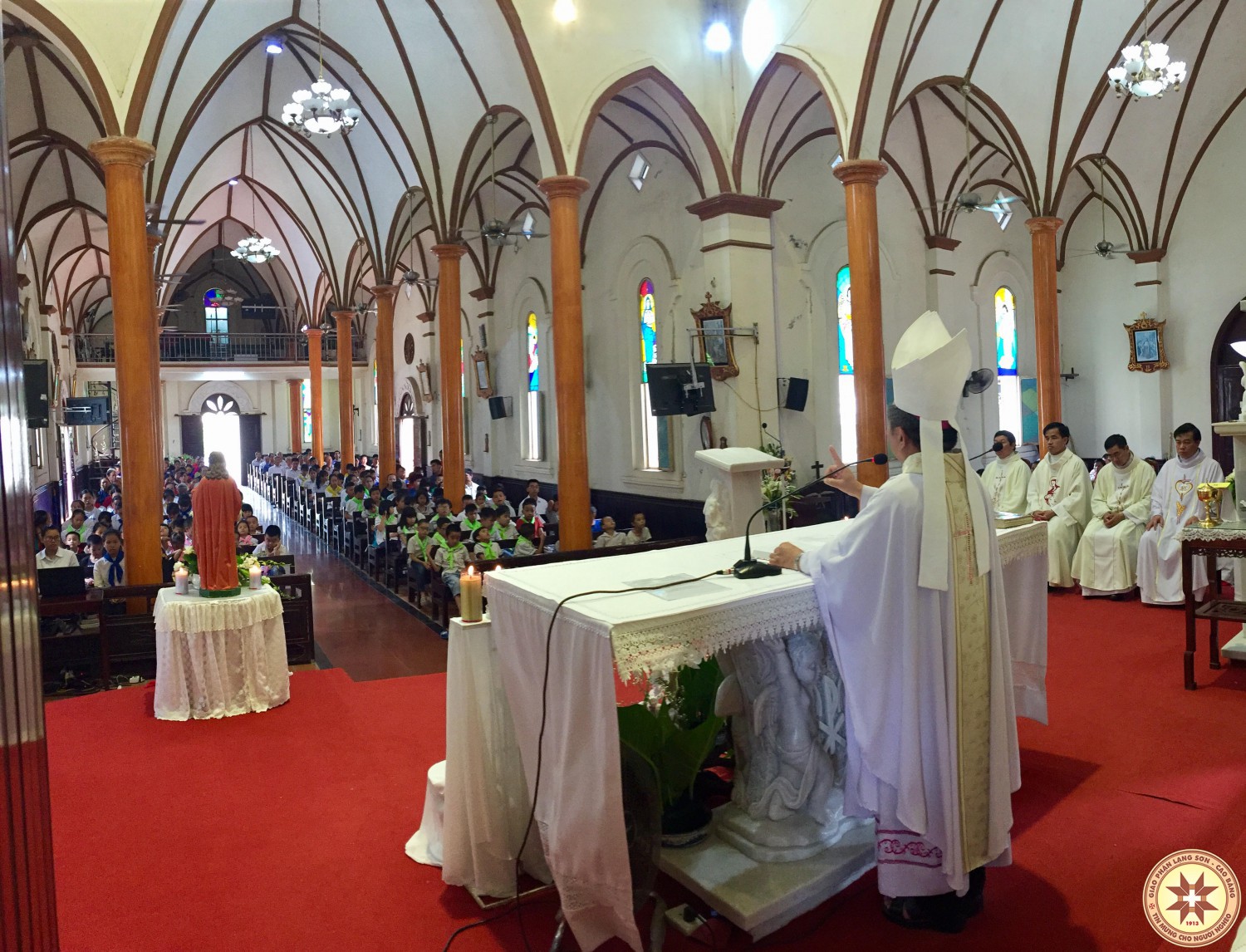 Giáo xứ Mỹ Sơn: Hội Thánh Tâm mừng Bổn mạng.