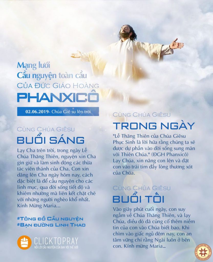Tông đồ Cầu nguyện ngày 02/6
