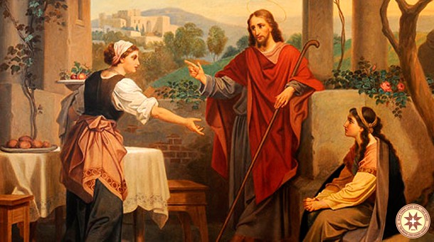 Đón Người vào nhà (29.7.2019 – Thứ Hai - lễ Thánh Mácta)