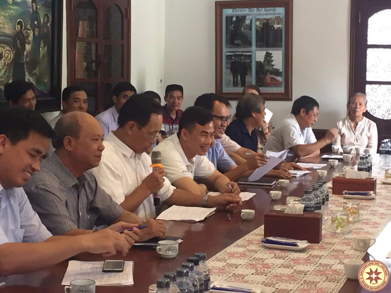 Họp chuẩn bị Hội trại Giáo lý Giáo phận năm 2019.